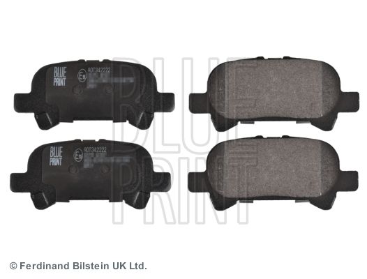 Brake Pad Set, disc brake BLUE PRINT ADT342222