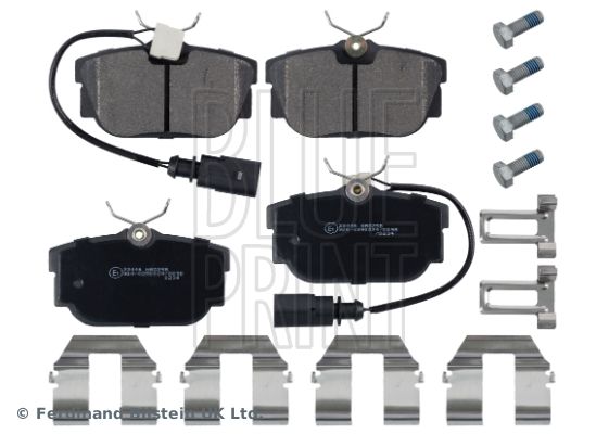 Brake Pad Set, disc brake BLUE PRINT ADV184254