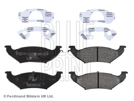 Комплект гальмівних накладок, дискове гальмо BLUE PRINT ADA104235