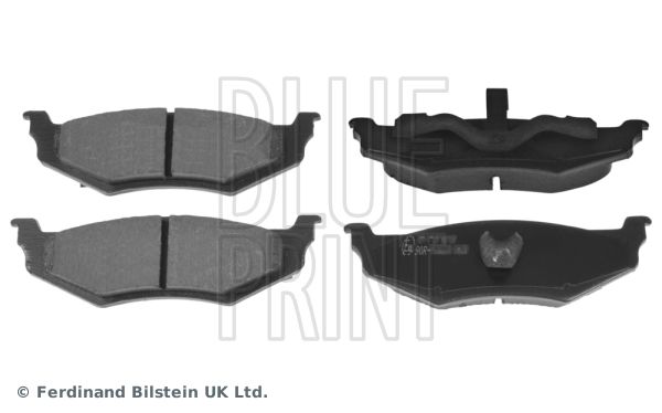 Brake Pad Set, disc brake BLUE PRINT ADA104236