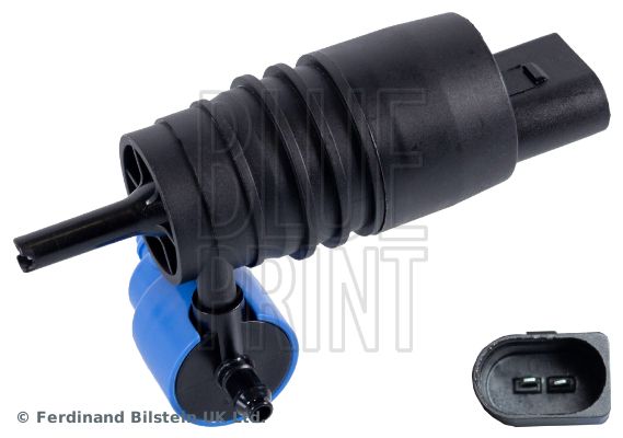 Washer Fluid Pump, window cleaning BLUE PRINT ADC40303