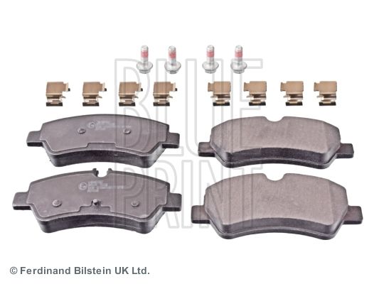 Комплект гальмівних накладок, дискове гальмо BLUE PRINT ADF124212