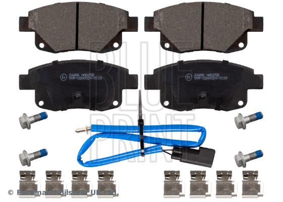 Brake Pad Set, disc brake BLUE PRINT ADF124221