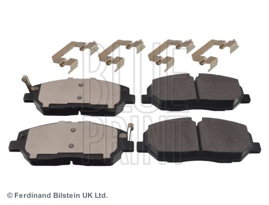 Stabdžių trinkelių rinkinys, diskinis stabdys BLUE PRINT ADG042171