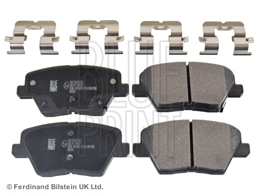 Brake Pad Set, disc brake BLUE PRINT ADG042184