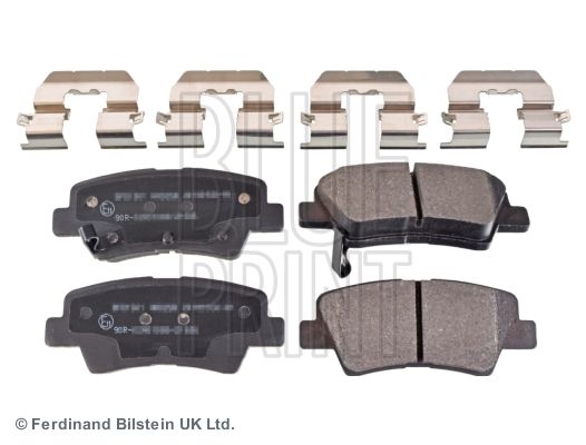 Комплект гальмівних накладок, дискове гальмо BLUE PRINT ADG042188