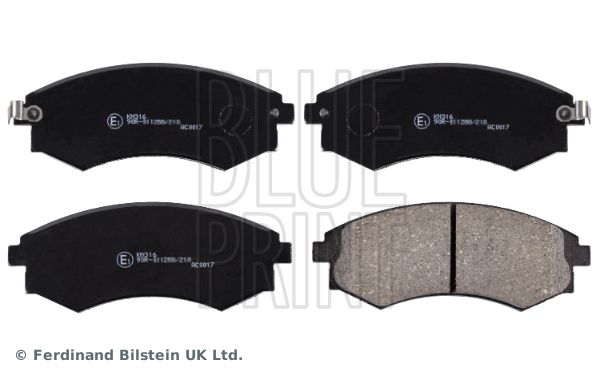 Brake Pad Set, disc brake BLUE PRINT ADG04233