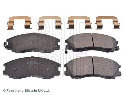 Brake Pad Set, disc brake BLUE PRINT ADG04255