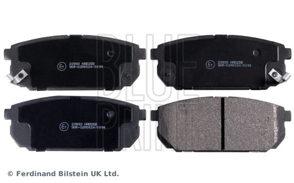 Brake Pad Set, disc brake BLUE PRINT ADG04259