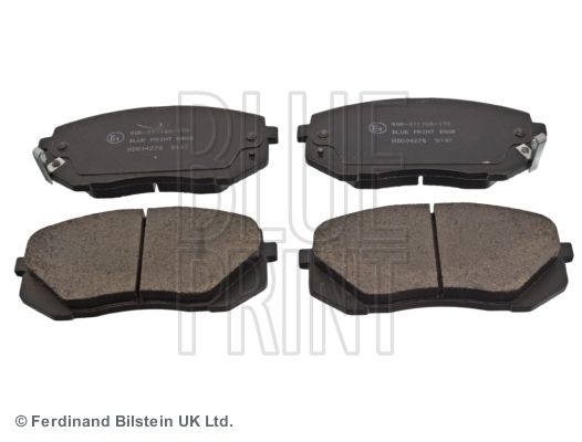 Brake Pad Set, disc brake BLUE PRINT ADG04278