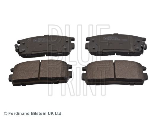 Комплект гальмівних накладок, дискове гальмо BLUE PRINT ADG04281