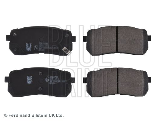 Brake Pad Set, disc brake BLUE PRINT ADG04289