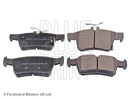 Комплект гальмівних накладок, дискове гальмо BLUE PRINT ADH242101
