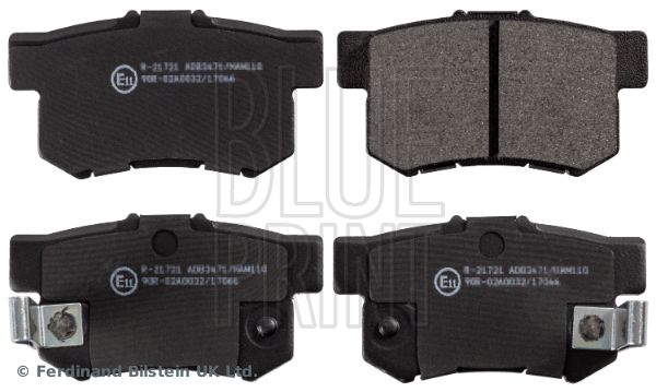 Brake Pad Set, disc brake BLUE PRINT ADH24247