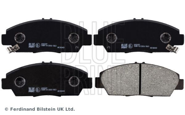 Brake Pad Set, disc brake BLUE PRINT ADH24248