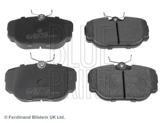 Brake Pad Set, disc brake BLUE PRINT ADJ134217