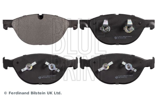 Brake Pad Set, disc brake BLUE PRINT ADJ134227