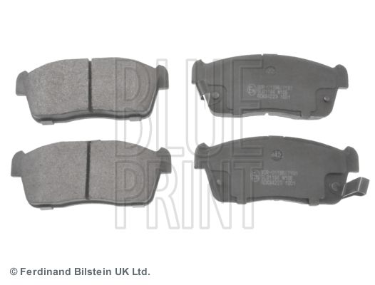 Комплект гальмівних накладок, дискове гальмо BLUE PRINT ADK84223