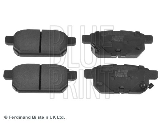 Комплект гальмівних накладок, дискове гальмо BLUE PRINT ADK84238