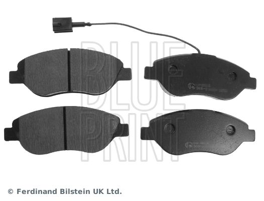 Stabdžių trinkelių rinkinys, diskinis stabdys BLUE PRINT ADL144203