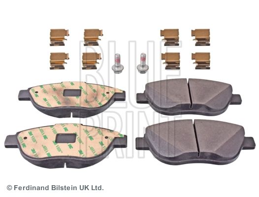 Комплект гальмівних накладок, дискове гальмо BLUE PRINT ADL144217