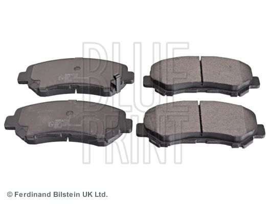 Комплект гальмівних накладок, дискове гальмо BLUE PRINT ADM542100