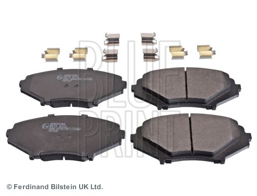 Комплект гальмівних накладок, дискове гальмо BLUE PRINT ADM54283