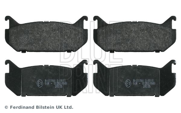 Brake Pad Set, disc brake BLUE PRINT ADM54293