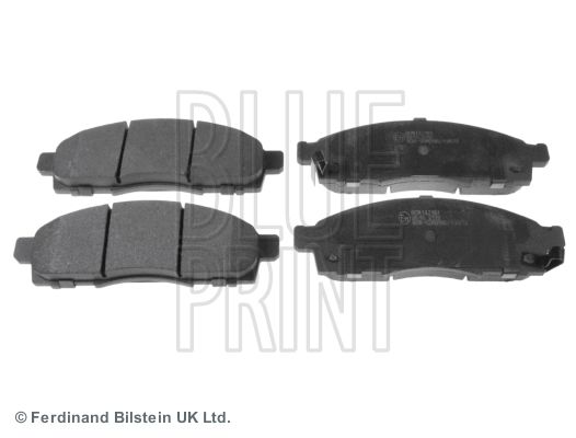 Комплект гальмівних накладок, дискове гальмо BLUE PRINT ADN142161