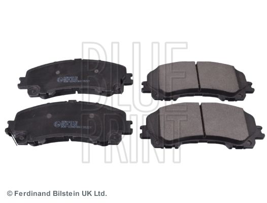 Комплект гальмівних накладок, дискове гальмо BLUE PRINT ADN142178