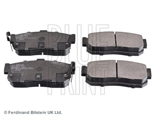 Комплект гальмівних накладок, дискове гальмо BLUE PRINT ADN14281