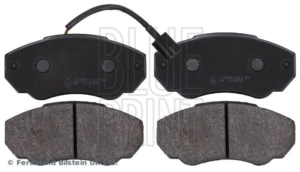 Brake Pad Set, disc brake BLUE PRINT ADP154222