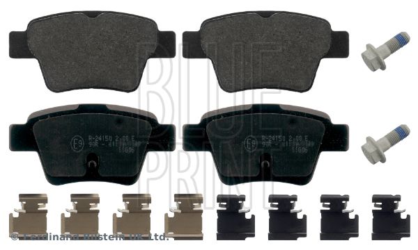 Комплект гальмівних накладок, дискове гальмо BLUE PRINT ADP154226