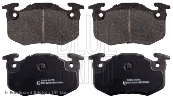 Brake Pad Set, disc brake BLUE PRINT ADP154238