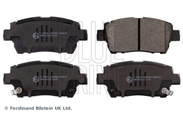 Комплект гальмівних накладок, дискове гальмо BLUE PRINT ADT342105