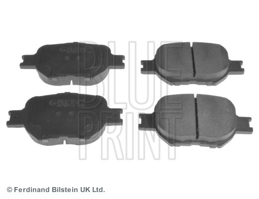 Комплект гальмівних накладок, дискове гальмо BLUE PRINT ADT342112