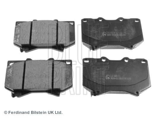 Комплект гальмівних накладок, дискове гальмо BLUE PRINT ADT342117