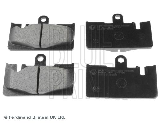 Комплект гальмівних накладок, дискове гальмо BLUE PRINT ADT342125