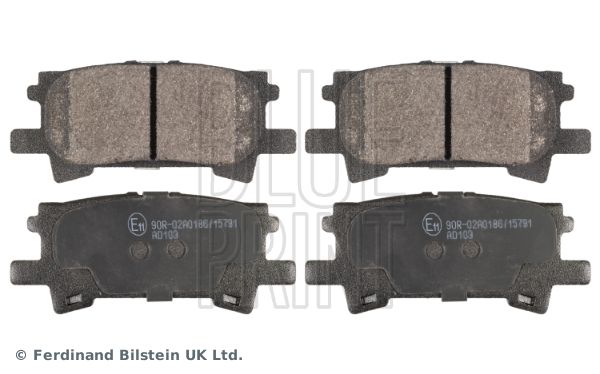 Brake Pad Set, disc brake BLUE PRINT ADT342154