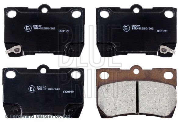 Brake Pad Set, disc brake BLUE PRINT ADT342156