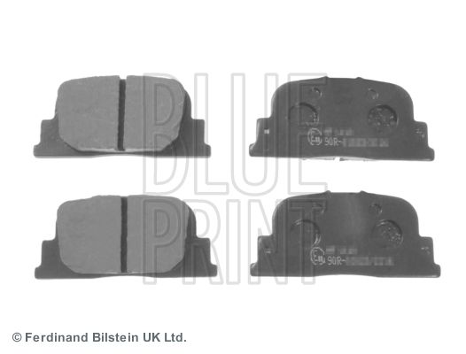 Комплект гальмівних накладок, дискове гальмо BLUE PRINT ADT342179