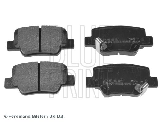 Stabdžių trinkelių rinkinys, diskinis stabdys BLUE PRINT ADT342184