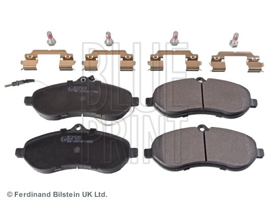 Brake Pad Set, disc brake BLUE PRINT ADT342206