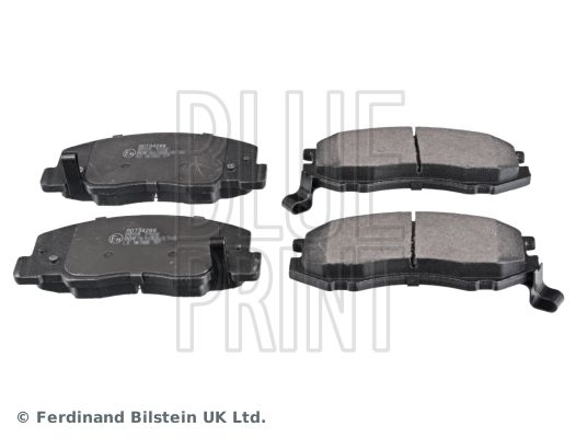 Комплект гальмівних накладок, дискове гальмо BLUE PRINT ADT34288