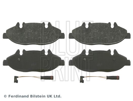 Комплект гальмівних накладок, дискове гальмо BLUE PRINT ADU174224