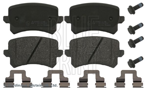 Brake Pad Set, disc brake BLUE PRINT ADV184231