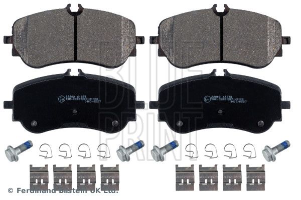 Brake Pad Set, disc brake BLUE PRINT ADV184264