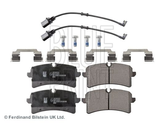 Комплект гальмівних накладок, дискове гальмо BLUE PRINT ADV184296