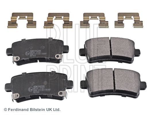 Brake Pad Set, disc brake BLUE PRINT ADW194206