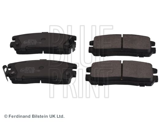 Комплект гальмівних накладок, дискове гальмо BLUE PRINT ADZ94216